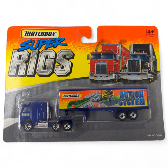 Matchbox Action‎ System Rig and Rollerblade Rig Super Rigs 1995 Diecast Unopened - Picture 3 of 5